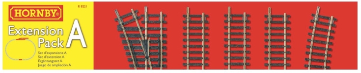 Hornby R8221 - 1: 76 - Gleiserweiterung - Set A